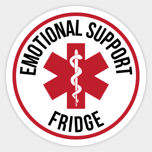 Emotional Support Fridge Sticker